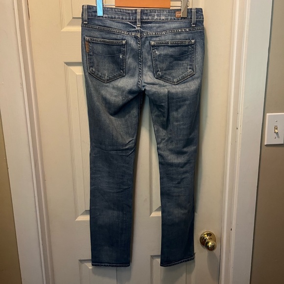 Paige premium denim jimmy jimmy fit distressed jeans ladies 26 waist - Picture 6 of 6